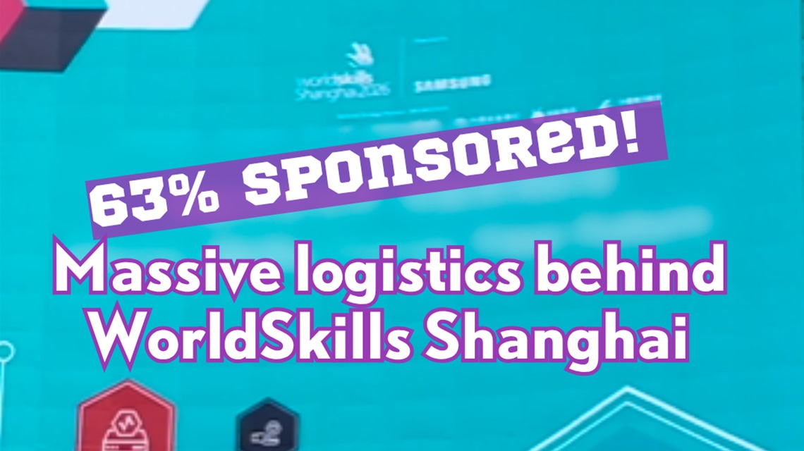 What it takes to host WorldSkills: 13 thousand different items, 63% sponsored