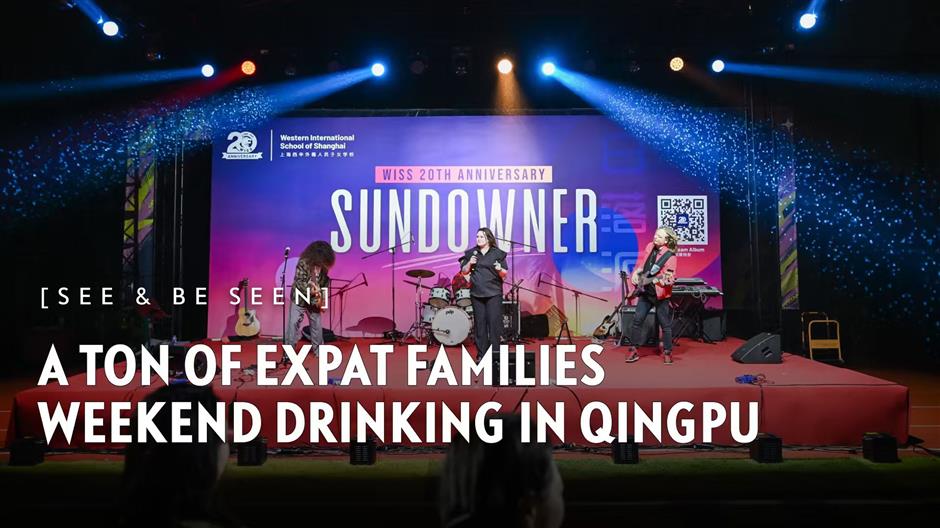 [See & Be Seen] A Ton of Expat Families Weekend Drinking in Qingpu