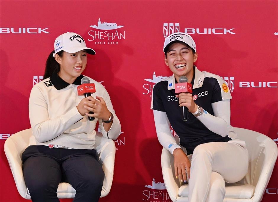 Top Star Golfers Tee Off at Buick LPGA Shanghai