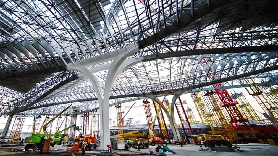 [SH Transit] Pudong T3 Takes Shape Ahead of Planned 2028 Opening