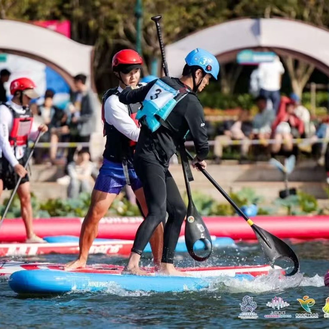 Paddleboard Polo Matches Come To Yangpu This Weekend