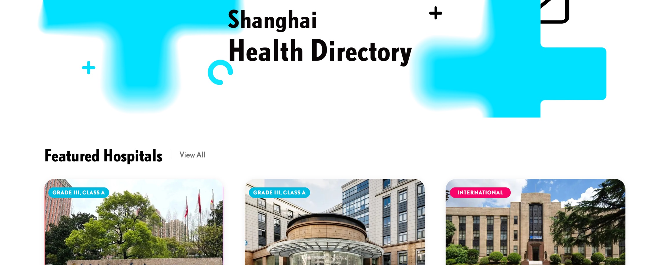 [Big News] CNS Launches Shanghai Health Directory